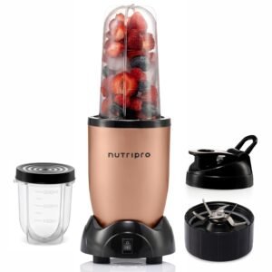 Nutripro Juicer Mixer Grinder Smoothie Maker - 500 Watts (2 Jars & 1 Blade)